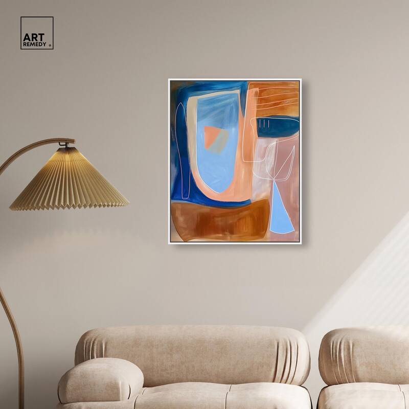 An Abstract Oil II Canvas by Art Remedy