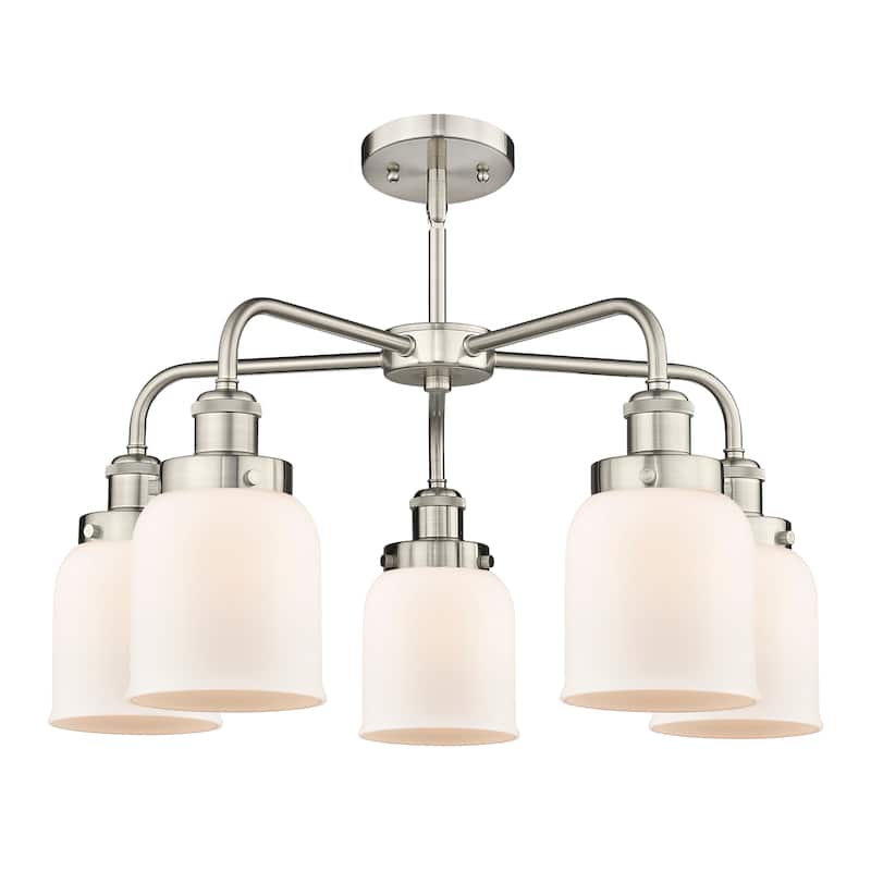Innovations Lighting Bell - 5 Light 23" Stem Hung Chandelier
