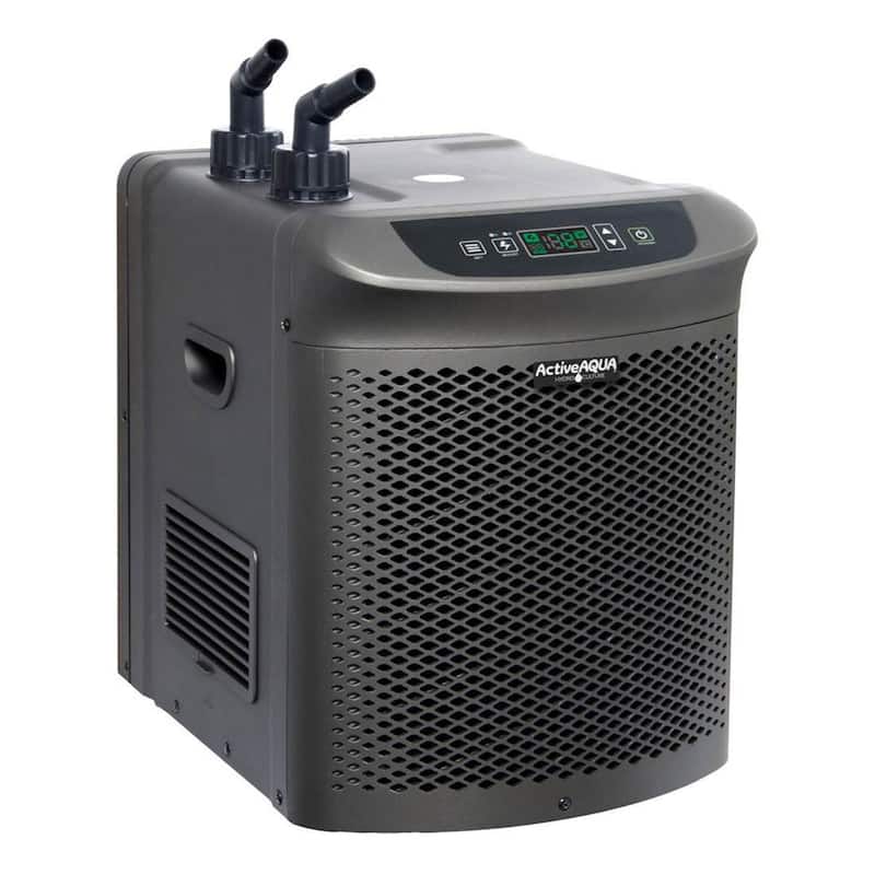 Active Aqua AACH25HP 0.25 HP 396-925 GPH 120V Hydroponic Cooling Water Chiller - 50