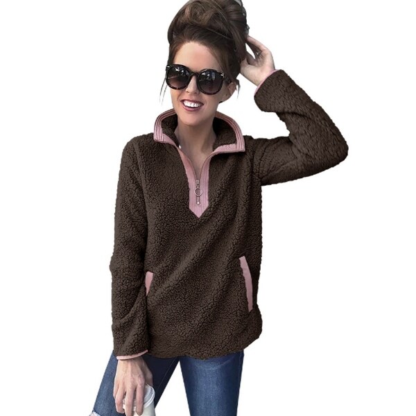 womens sweatshirt coat