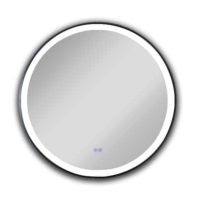 Frameless Embedded LED Mirror - Silver