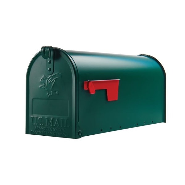 Special Lite Products Titan Steel Curbside Mailbox with Newspaper 
