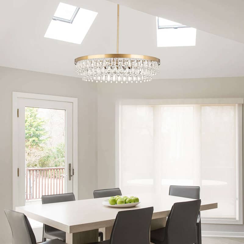 Viviana Crystal 6-light Chandelier