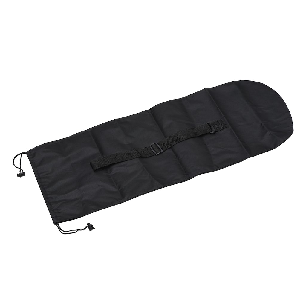 34.6"x12.5" Skateboard Bag Waterproof Portable Skateboard Carry Bag Backpack - Black