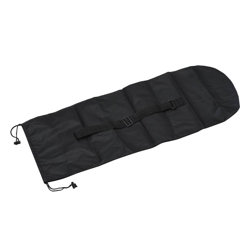 34.6"x12.5" Skateboard Bag Waterproof Portable Skateboard Carry Bag Backpack - Black