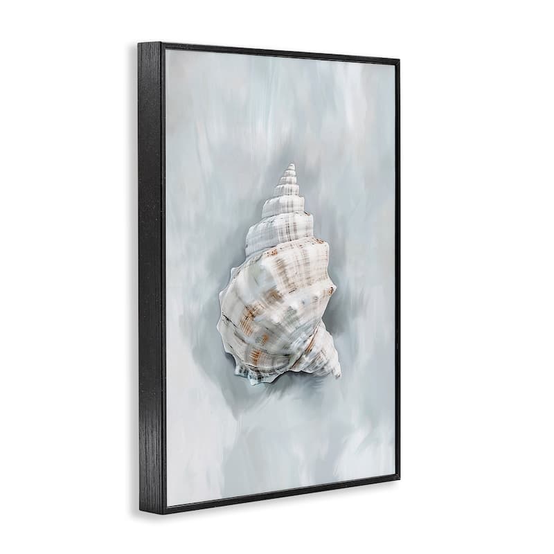 Stupell Conch Seashell Mirage Framed Giclee Art Design By Ramona Murdock
