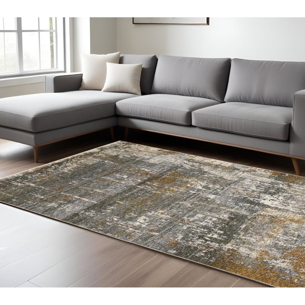 HomeRootsAbstract Modern Rectangle Area Rug
