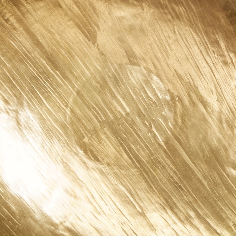 Gold Metal Large Metallic Disk Plate Home Wall Decor (Set of 3)
