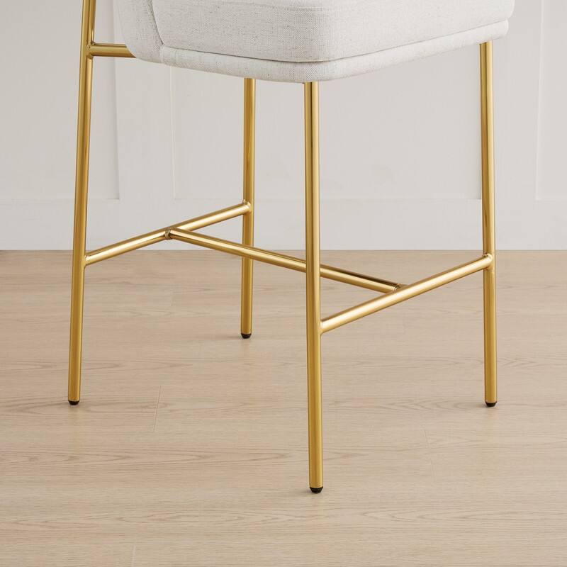 Evelyn Modern 27 inch Counter Height Bar Stool Set of 2