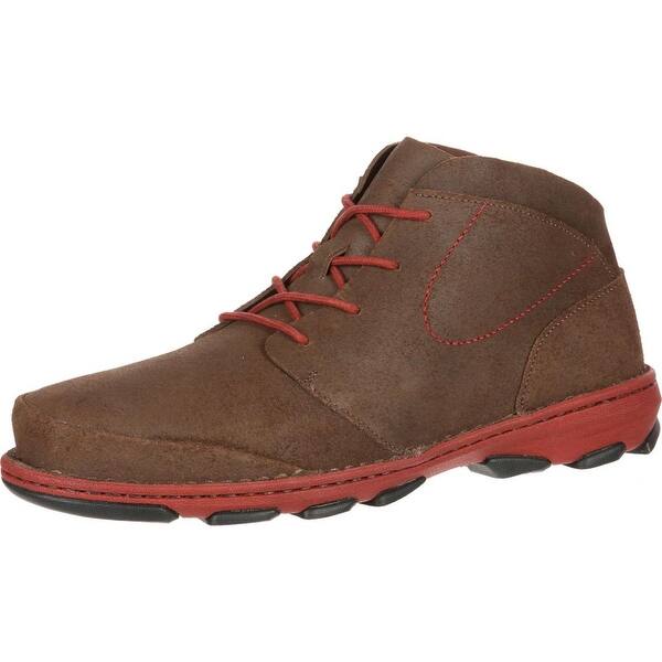 Shop Rocky Outdoor Boots Mens Cruiser Casual Chukka Leather Brown