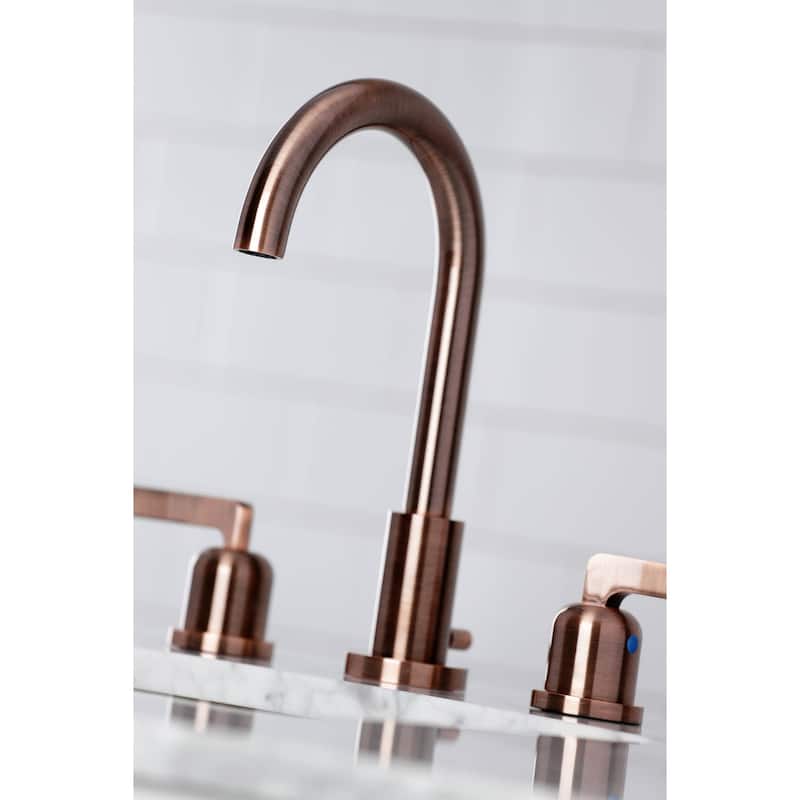Kingston Brass Centurion 1.2 GPM Deck Mounted Widespread Bathroom