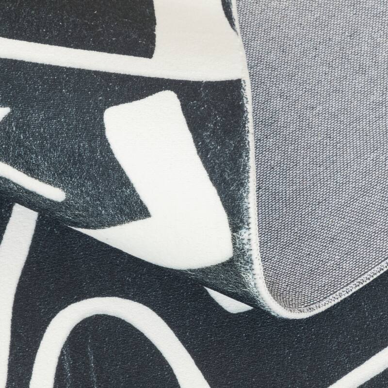 Katie Merz SPORTSGLYPHS Baseball Area Rug
