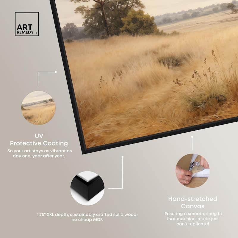 Cogon Grass Breeze II Canvas by Art Remedy