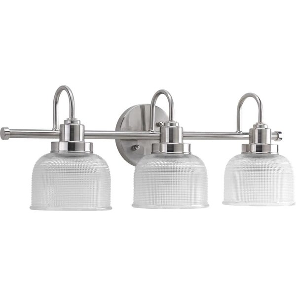 Miseno MLIT7704 Bella 3-Light Bathroom Vanity Light - Reversible Mounting Option