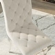 preview thumbnail 51 of 69, Luxurious Dining Room Table Set with Buttons Tufted Velvet Dining Chairs