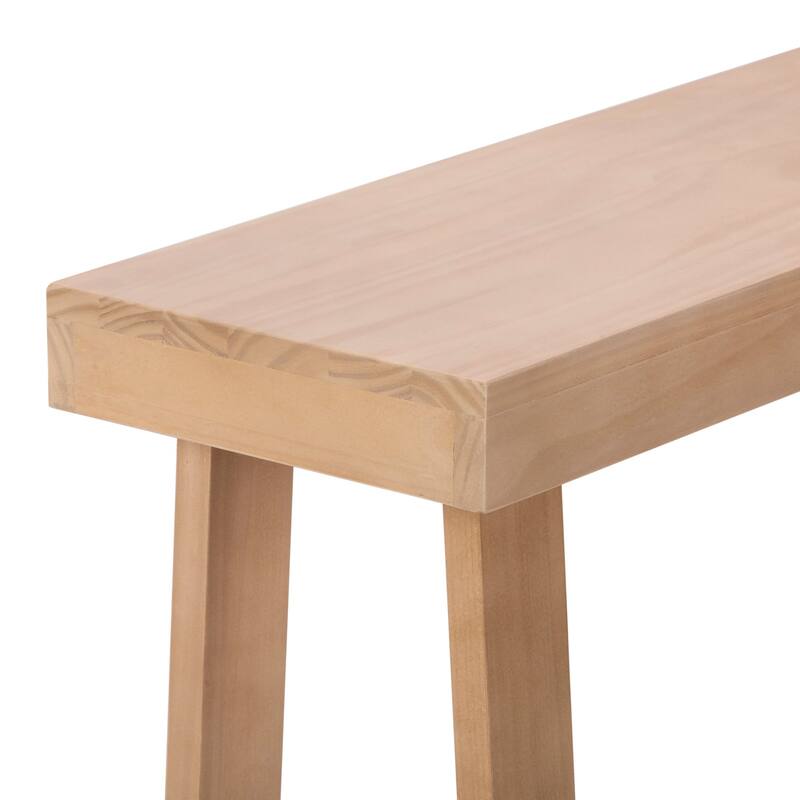Now Furniture Solid Wood Classic Console Table - 46"