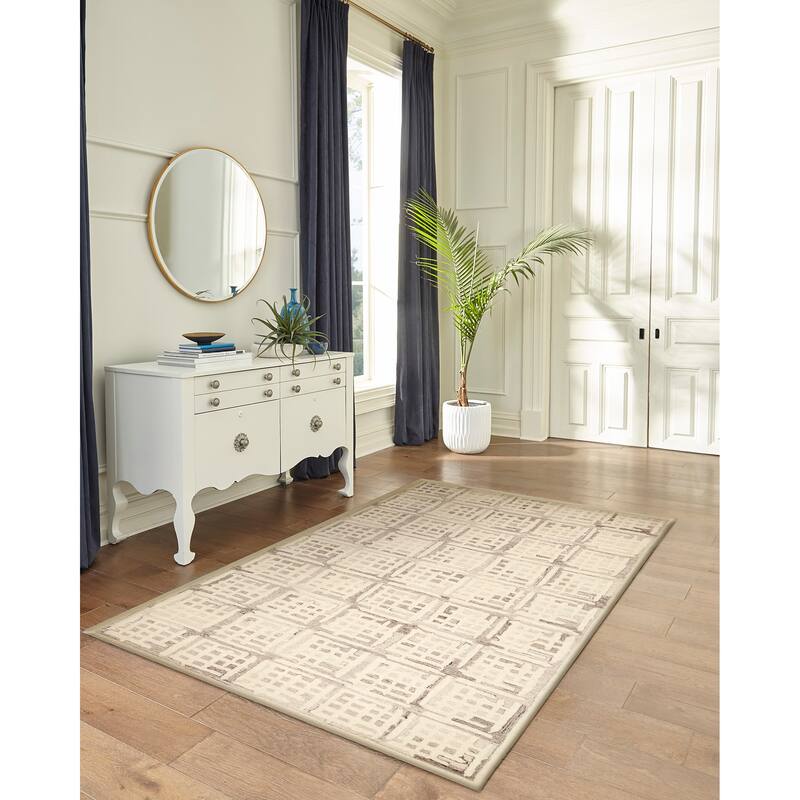 Liora Manne Madison Window Indoor Rug Natural - 8'3" x 11'6"