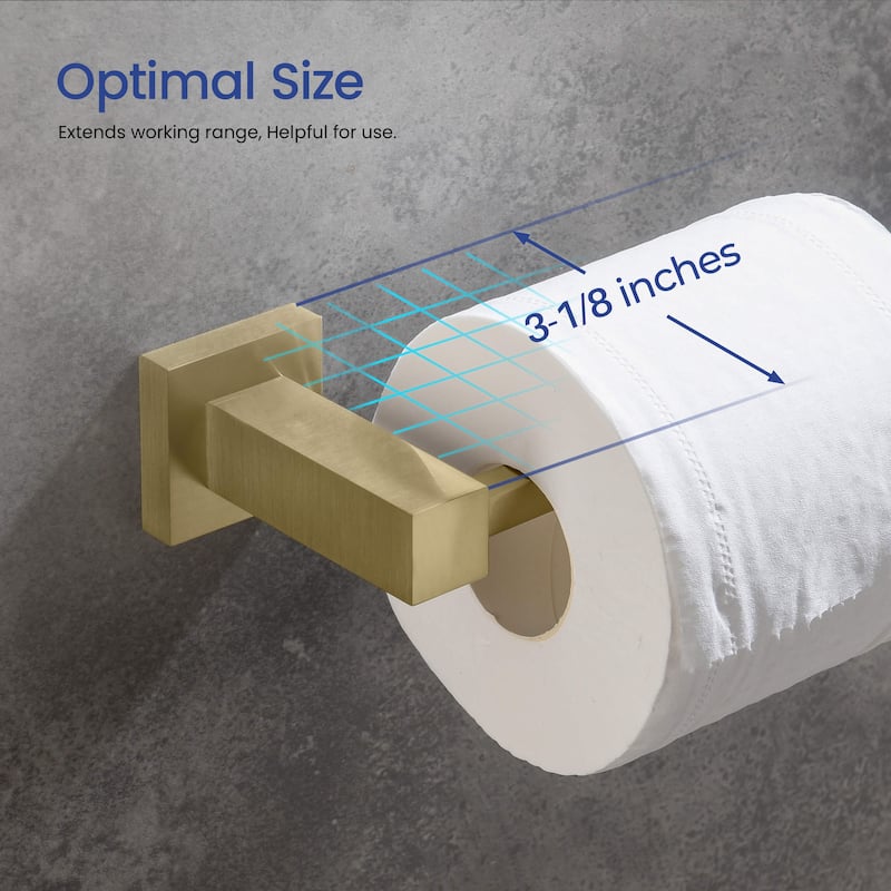 Cube 2-Piece Bathroom Hardware Set
