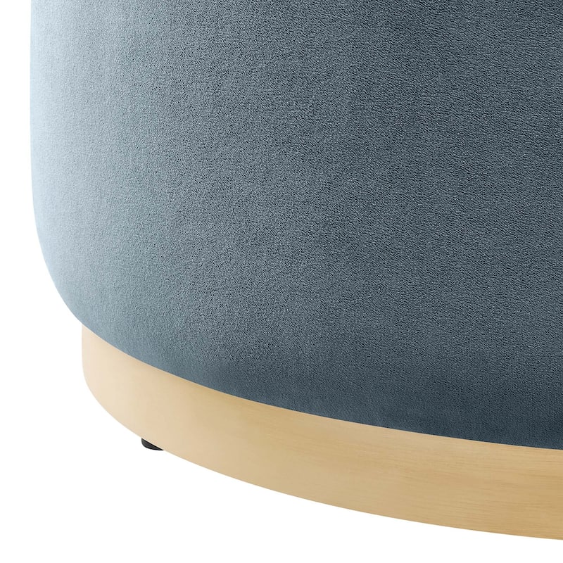 Tilden 16"/23"/29"/38" Performance Velvet Upholstered Ottoman