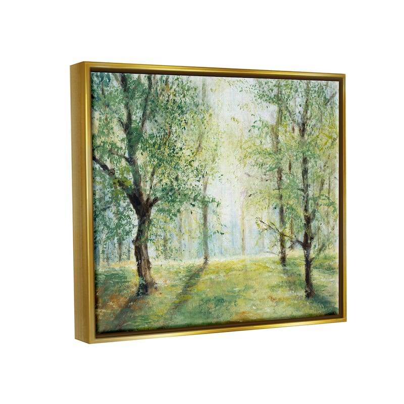 Stupell Grounded Beauty Landscape Framed Floater Canvas Wall Art Design by Lanie Loreth