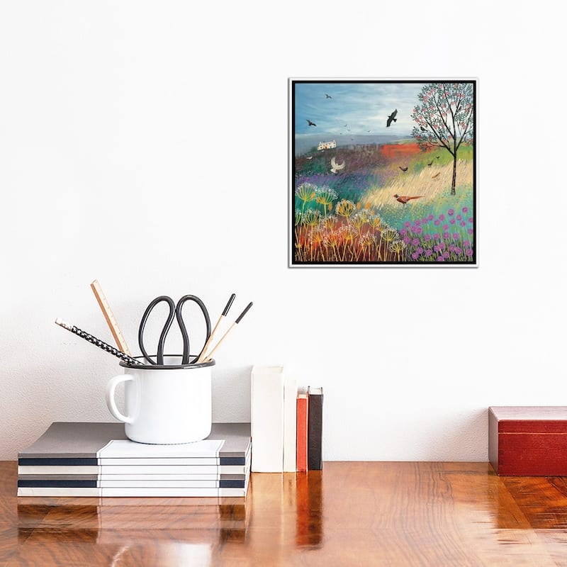 iCanvas "The Rowan Tree" by Jo Grundy Framed Canvas Print