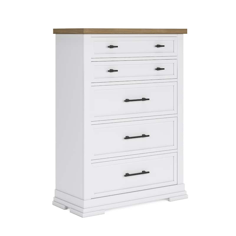 Signature Design by Ashley Ashbryn White/Brown Chest of Drawers
