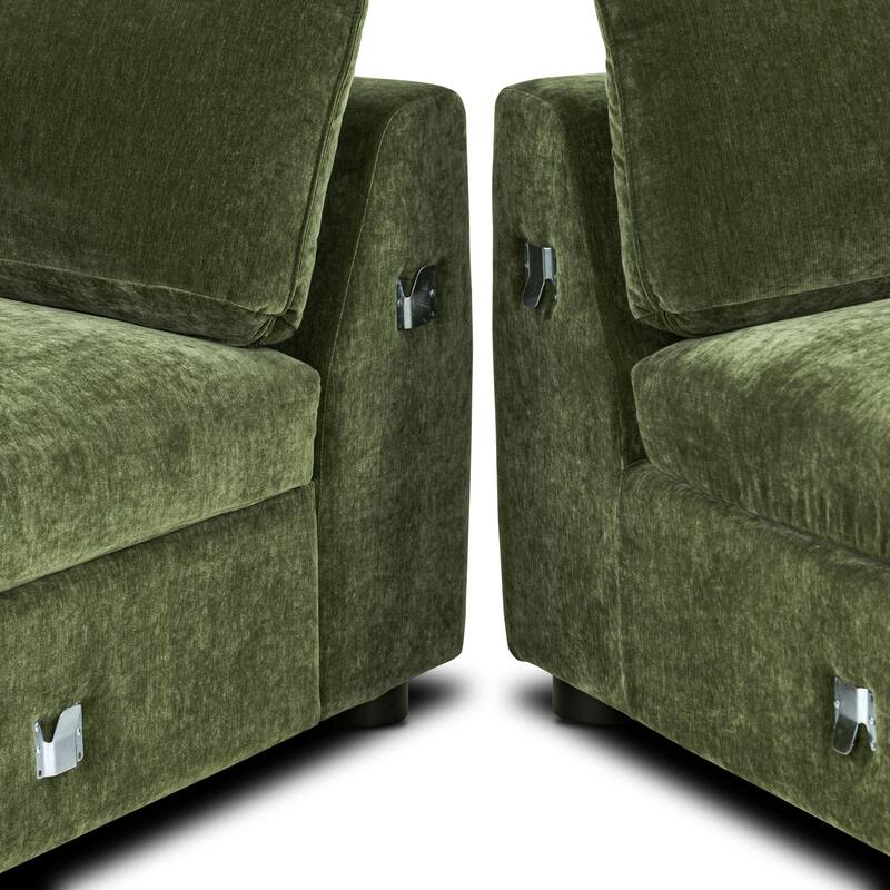 Poly & Bark Milo Left-facing Sleeper Sectional