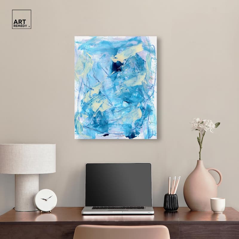 Frozen Symphony II Canvas by Art Remedy, Gallery Wrapped
