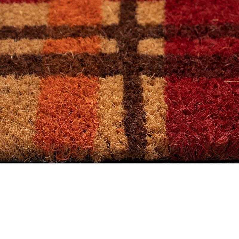 Liora Manne Natura Plaid Outdoor Mat