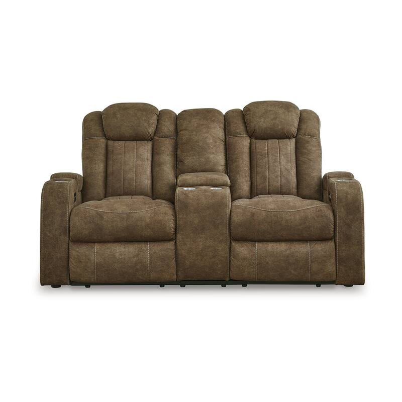 Signature Design by Ashley Wolfridge Brown 2-Piece Upholstery Package - 86" W x 42" D x 42" H