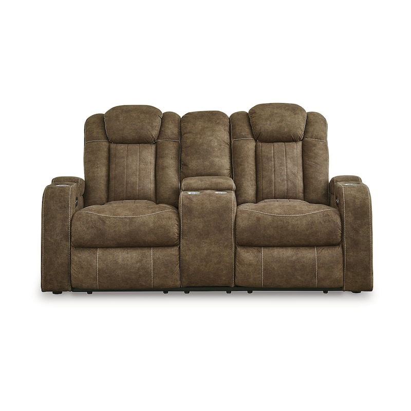 Signature Design by Ashley Wolfridge Brown 3-Piece Upholstery Package - 86"W x 42"D x 42"H