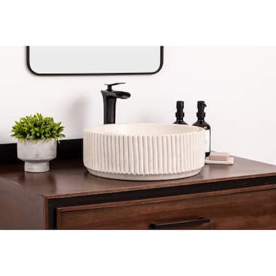 Natural Stone Vessel Bathroom Sink - Coit Marble