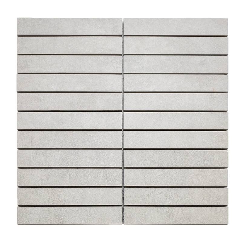Foundry 1x6 Matte Porcelain Subway Mosaic Tile - Floor, Wall, Backsplash