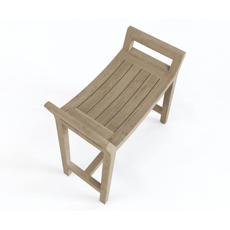 Patented Asia Ascend Teak Shower Bench