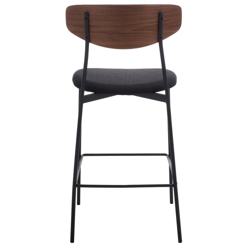 SAFAVIEH Afiya Mid-Century 26-inch Counter Stool - 20.3" W x 20" L x 39" H - 20Wx20Dx39H