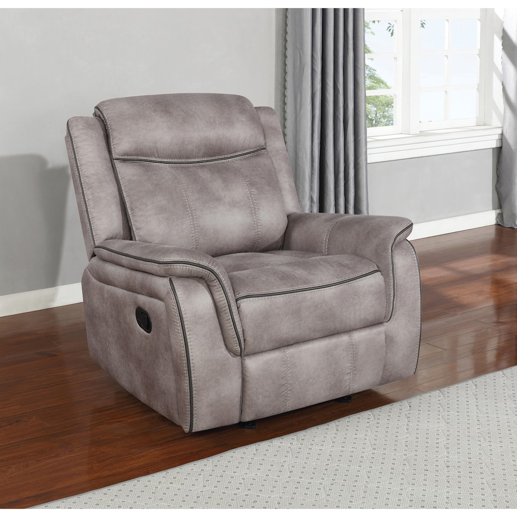 Valhalla Padded Armrest Upholstered Glider Recliner