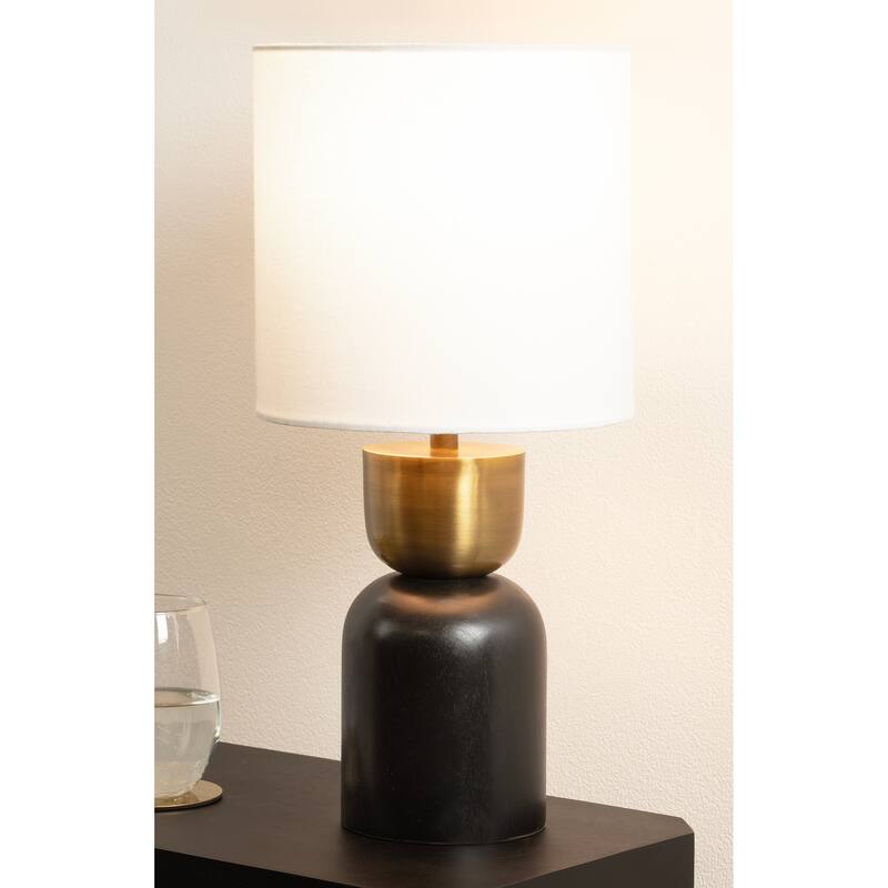 Kate and Laurel Marley Table Lamp - 8x8x17