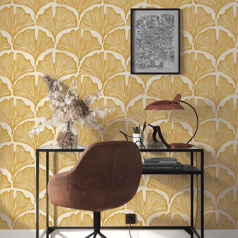 Tempaper Feather Palm by Novogratz Peel and Stick Wallpaper