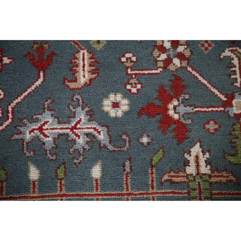 Oushak Oriental Area Rug Hand-Knotted Wool Carpet - 7'11"x 9'10"