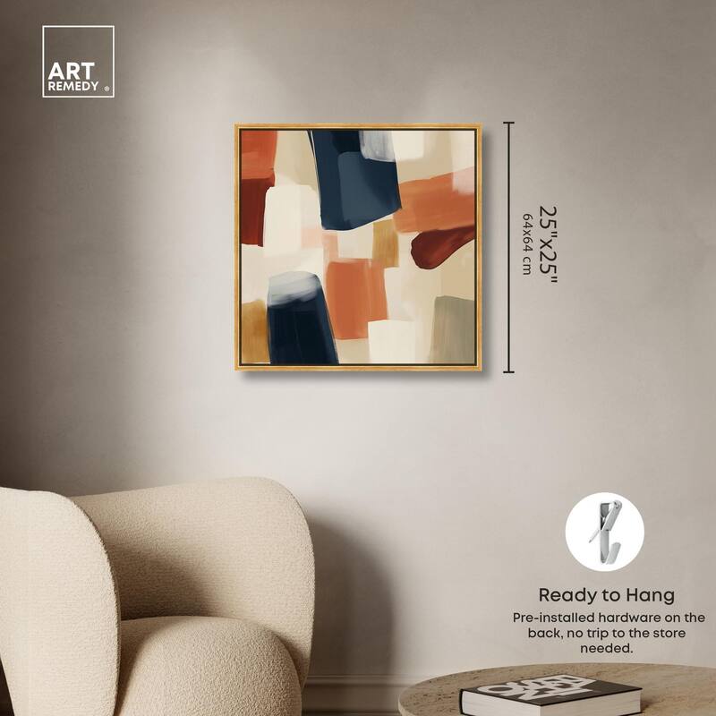 Sienna Shift Canvas by Art Remedy