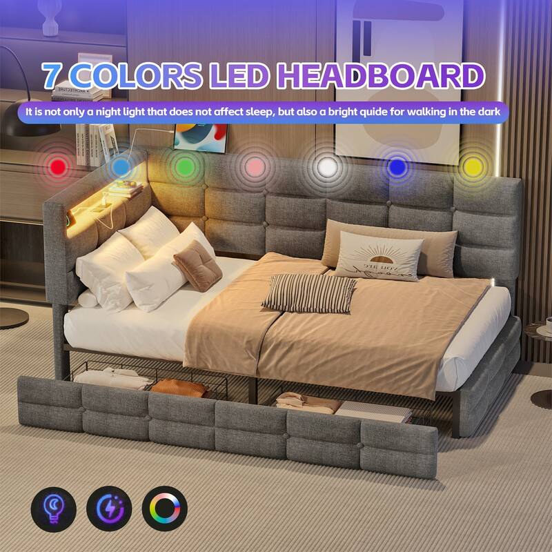 Upholstered Twin Size Daybed