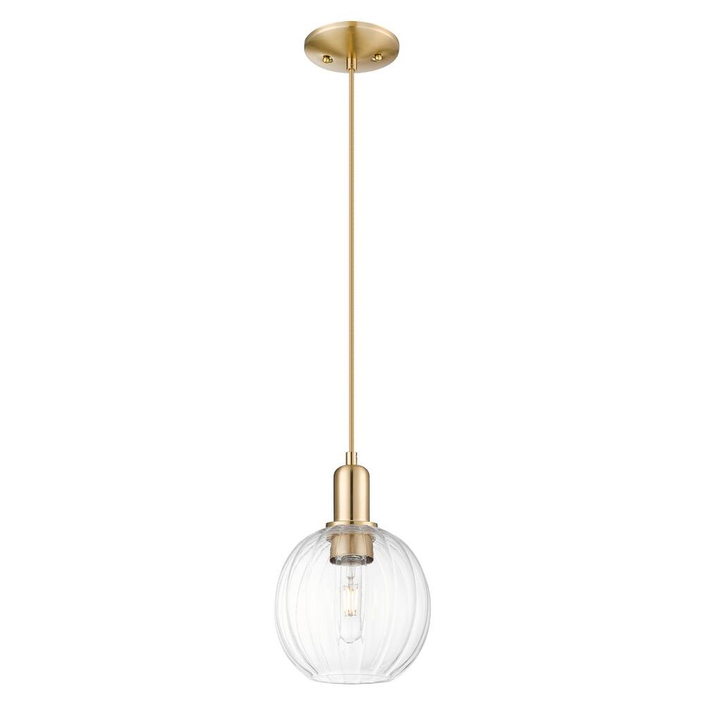 Innovations Lighting Downtown Urban - Preston - 1 Light 7" Globe Shade Cord Hung Mini Pendant
