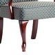 preview thumbnail 18 of 22, Copper Grove Casalis Cherry Finish Gooseneck Accent Chair