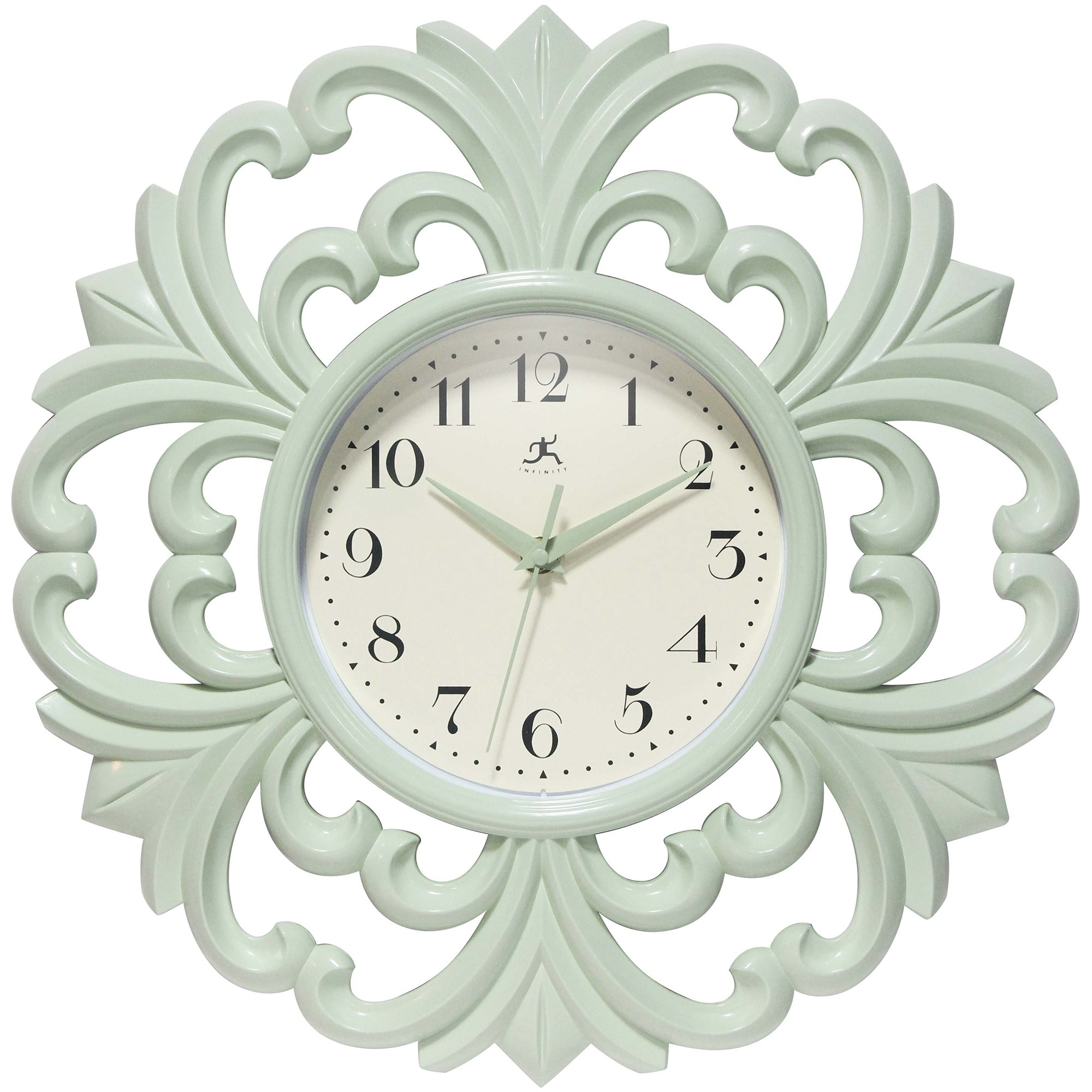 Wisteria 15.5" Wall Clock - 15.5 Inch