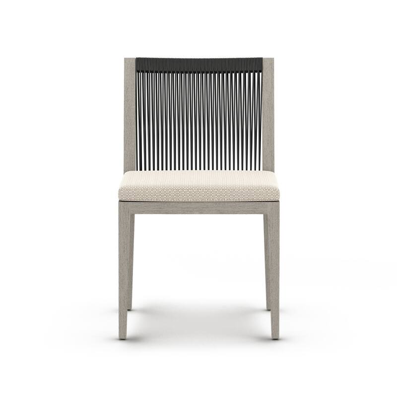 Atwood Outdoor Dining Chair-Weathered Grey-FSC