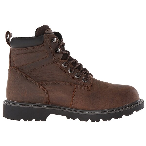 wolverine men's floorhand 6 inch waterproof steel toe work shoe