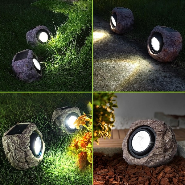 Solar rock spotlight discount