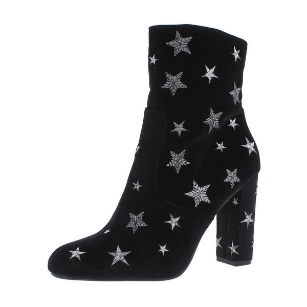 steve madden velvet ankle boots