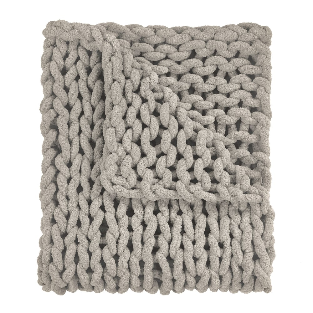 Donna Sharp's Chunky Chenille Polyester Throw