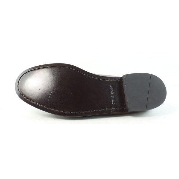 cole haan pinch buckle loafer mahogany